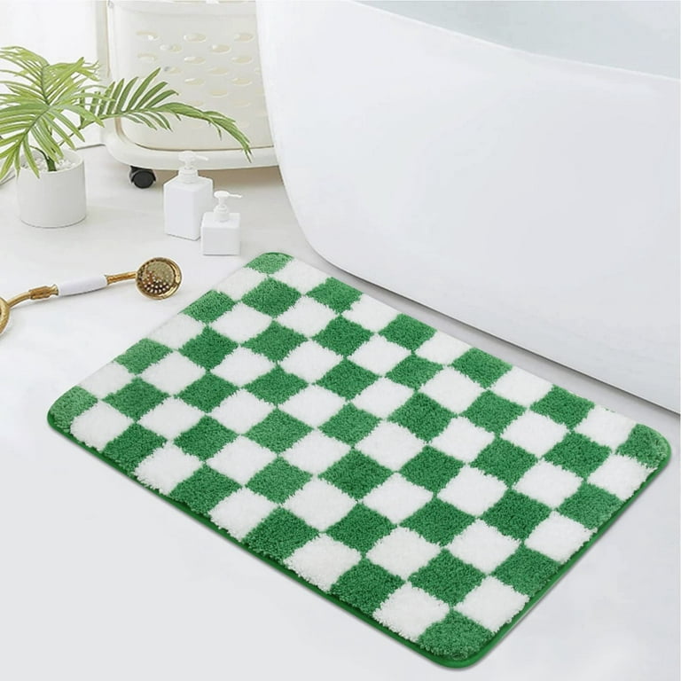 YIHOUSE Quick Dry Bath Mat for Bathroom Thin Non Slip Absorbent