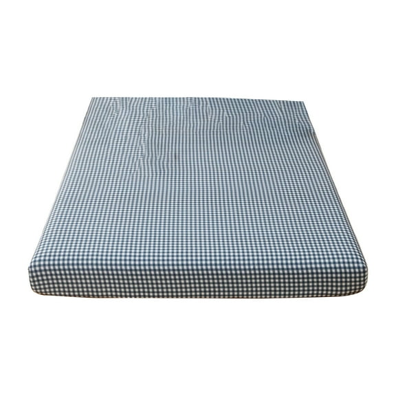 Checkered Bed Sheet Set, Mattress Protector, Non-slip Full Cover, Elastic Fitted Sheet, Suitable for Various Bed Types, Breathable and Durable Linen Fabric, 70x78 Inches