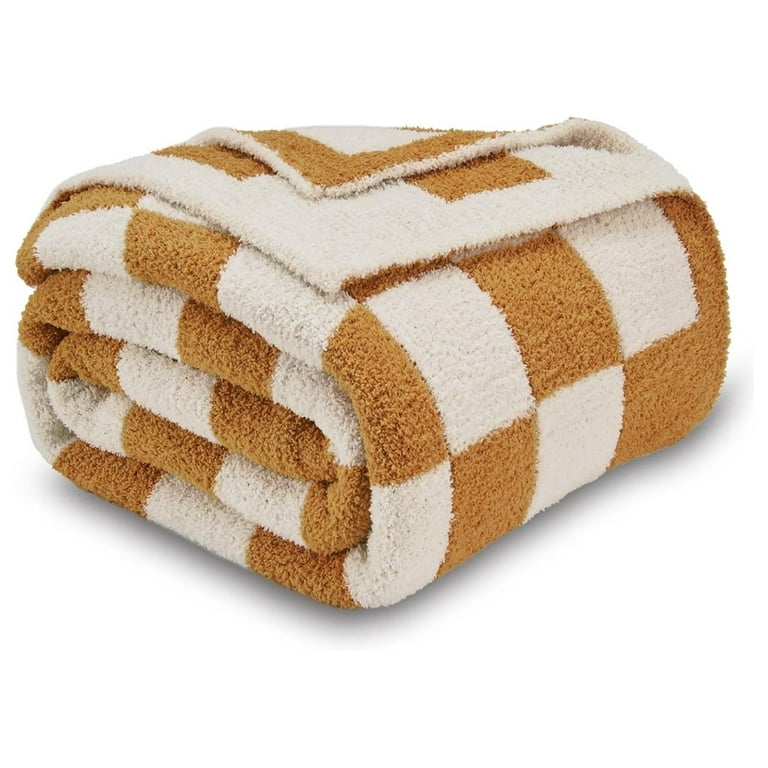 Checkerboard throw blanket new arrivals