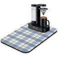thumbnail image 1 of Checkered Coffee Drying Mat Your Chic Kitchen and Coffee Bar Essential Absorbent and Easy to Clean Coffee Mat Retro Aesthetic 195x12 inch, 1 of 7