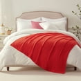 thumbnail image 1 of Checkered Cotton Blanket Queen Size for Bed Soft Large Muslin Bed Blankets 80"x90" Lightweight Breathable Blanket All Season Gauze Blanket,  Orange Rust, 1 of 17