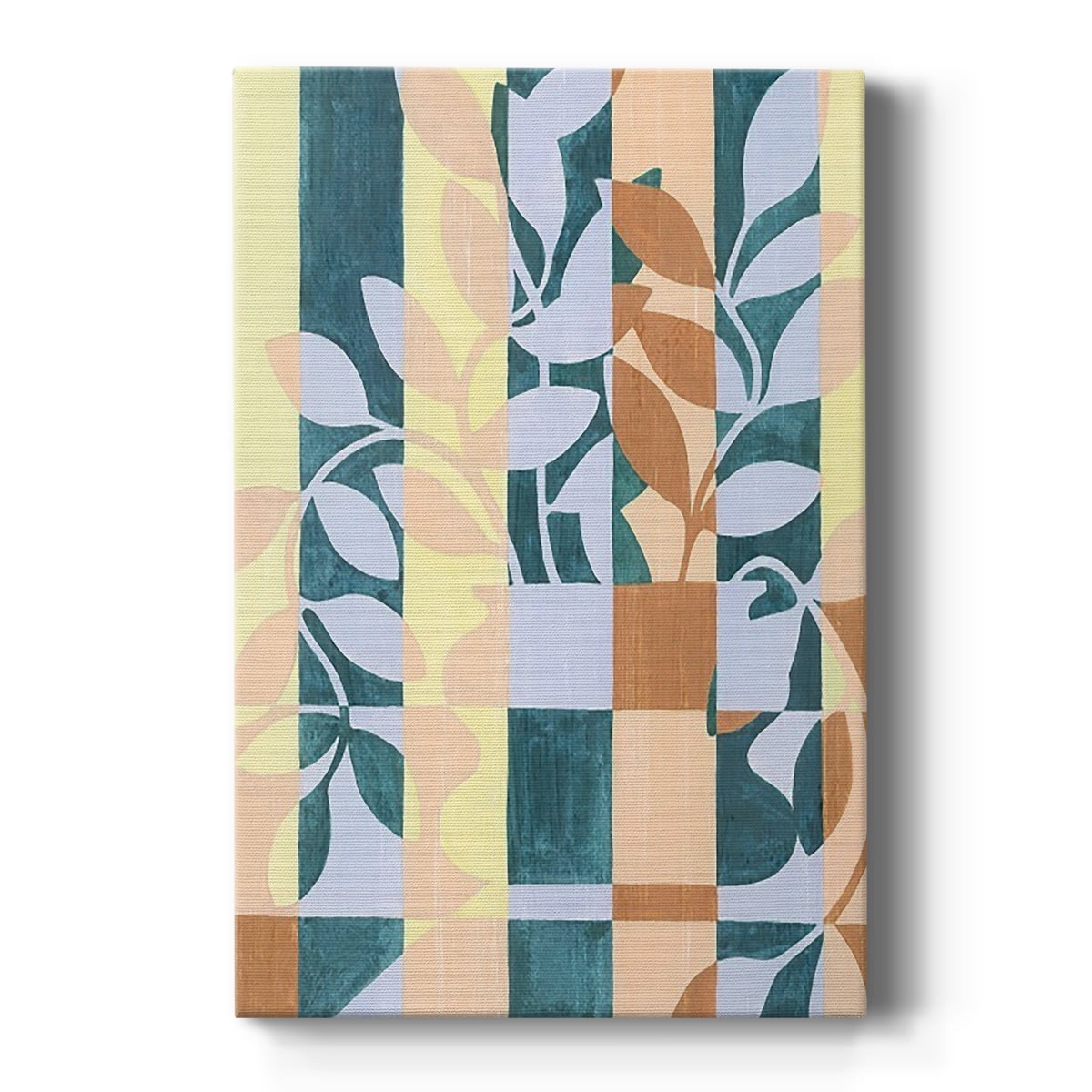 Checkered Cutting I Premium Gallery Wrapped Canvas - Ready to Hang