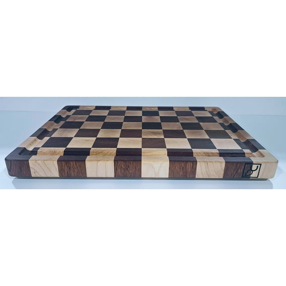 Checkered End Grain Cutting Board
