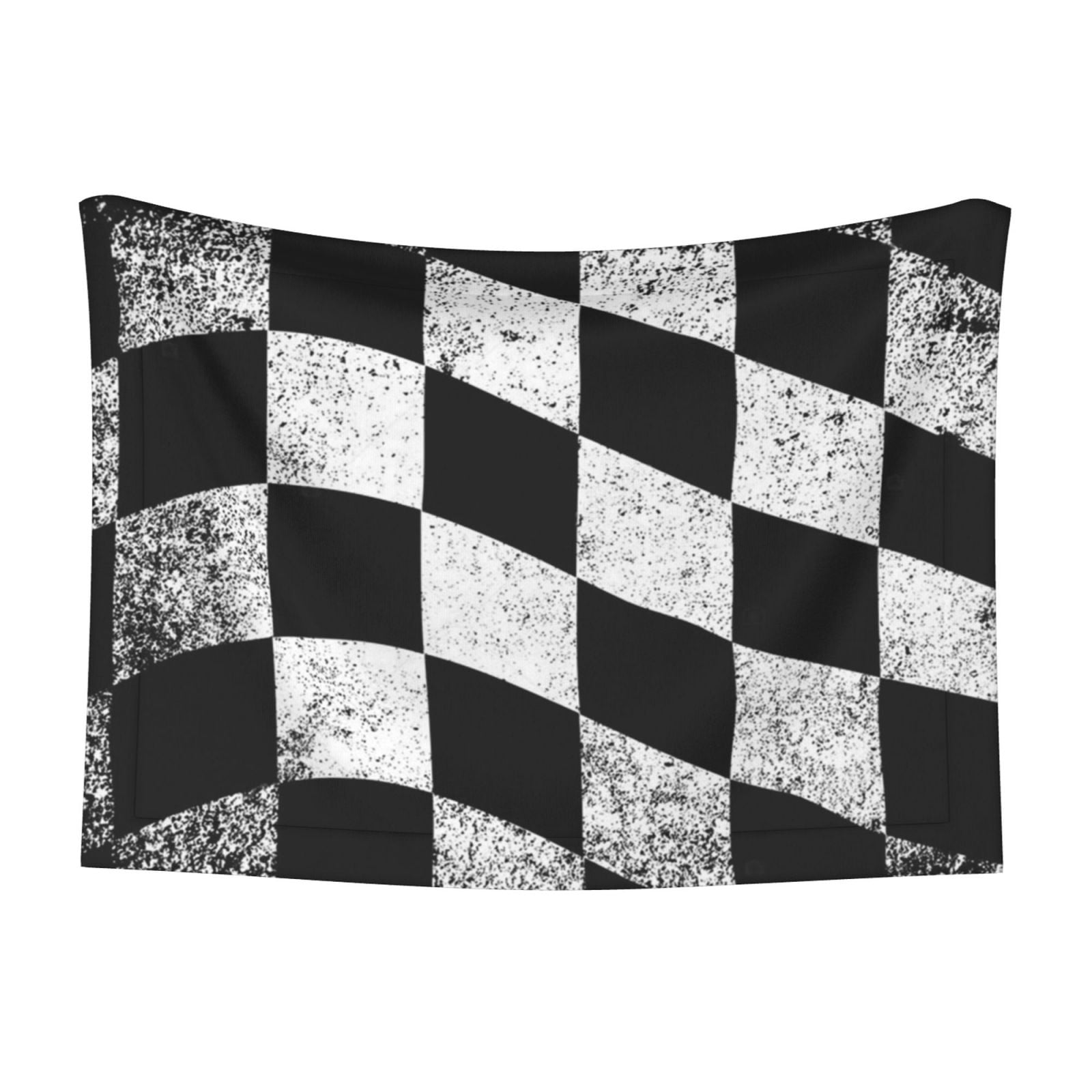 Checkered Flag Dog Blanket Soft Warm Flannel Cat Blanket Great Pet Throw for Cats Puppy Small Medium Large Dog