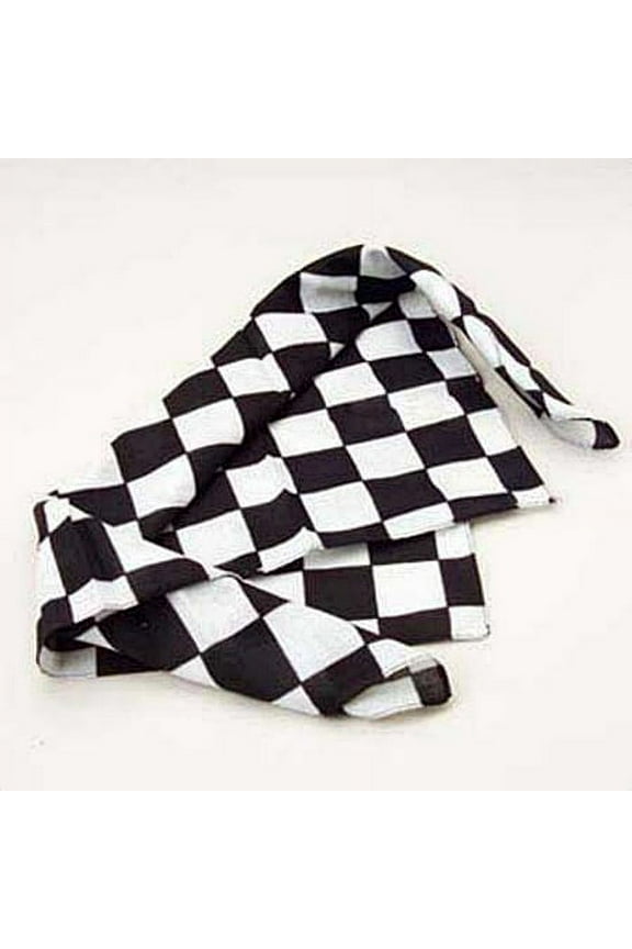 Checkered Flag Print Bandana (1 ct)