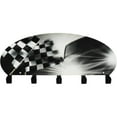 thumbnail image 1 of Checkered Flag Racer Coat Rack by Next Innovations, 1 of 2