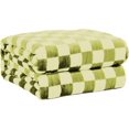 thumbnail image 1 of Checkered Flannel Fleece Throw Blanket Soft Cozy Checkerboard Grid Print Chessboard Gingham Pattern Blankets for Bed Couch Sofa, 50"x60", Sage Green, 1 of 6