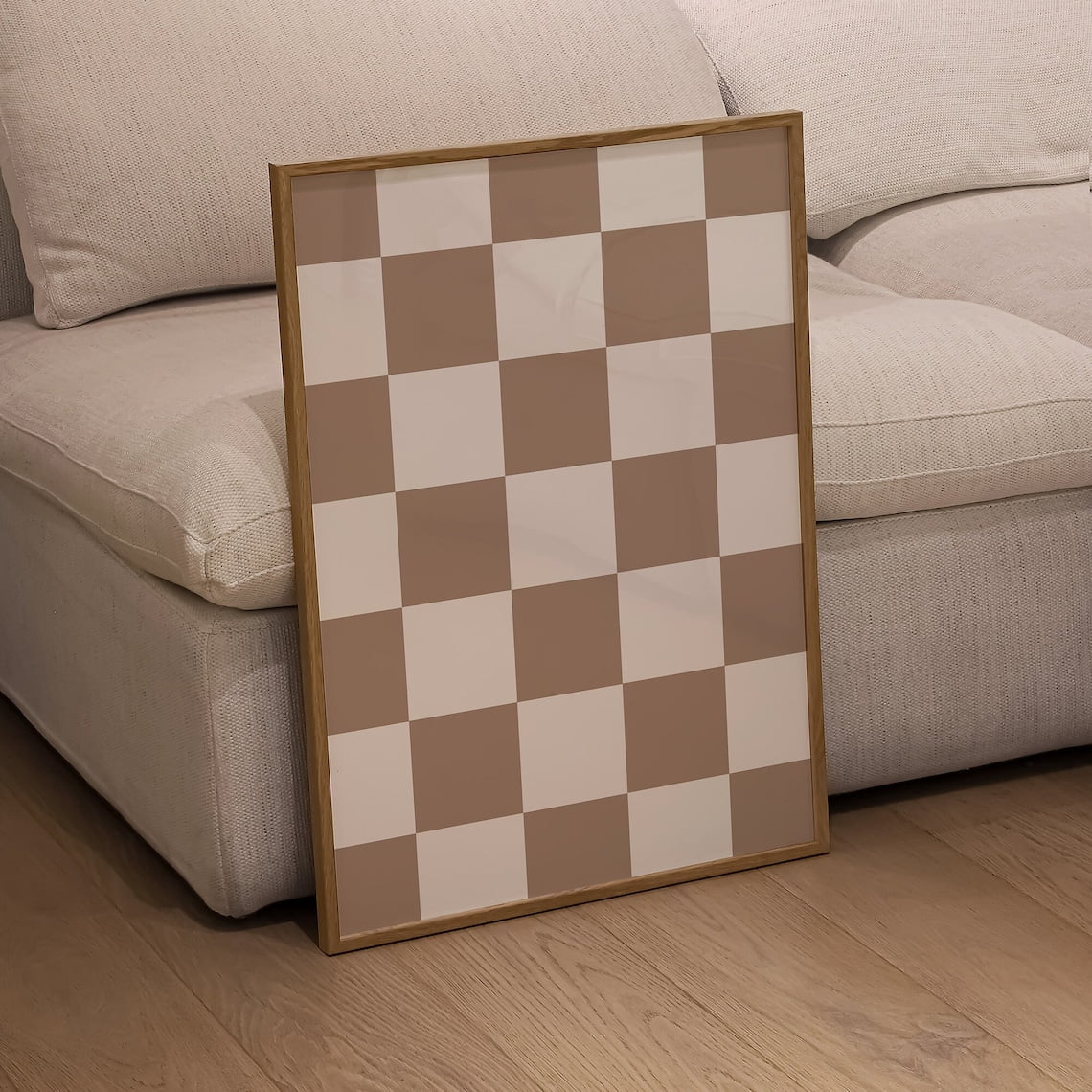 Checkered Funky Retro Geometric Wall Poster - Walmart.com