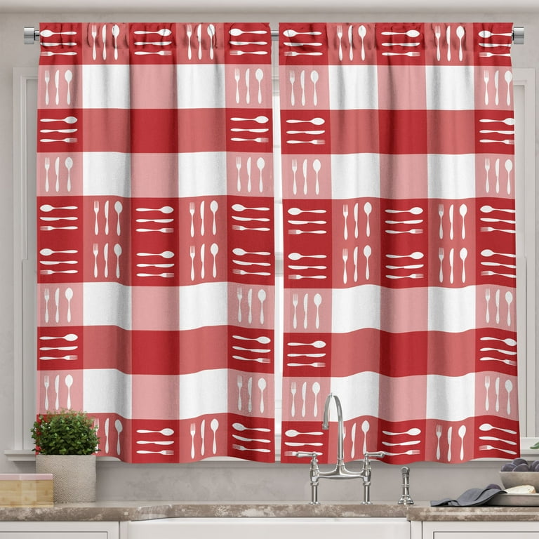 https://i5.walmartimages.com/seo/Checkered-Kitchen-Curtains-Cutlery-Silhouettes-Squares-Dining-Picnic-Tile-Spoons-Forks-Dinner-Two-Panels-Drapes-Rod-Pocket-Room-Decor-55-X-45-Coral-D_24b2ef4e-d493-48ce-9e94-8d65b465b9d6.326a60855bba43ef9682b64363de342e.jpeg?odnHeight=768&odnWidth=768&odnBg=FFFFFF