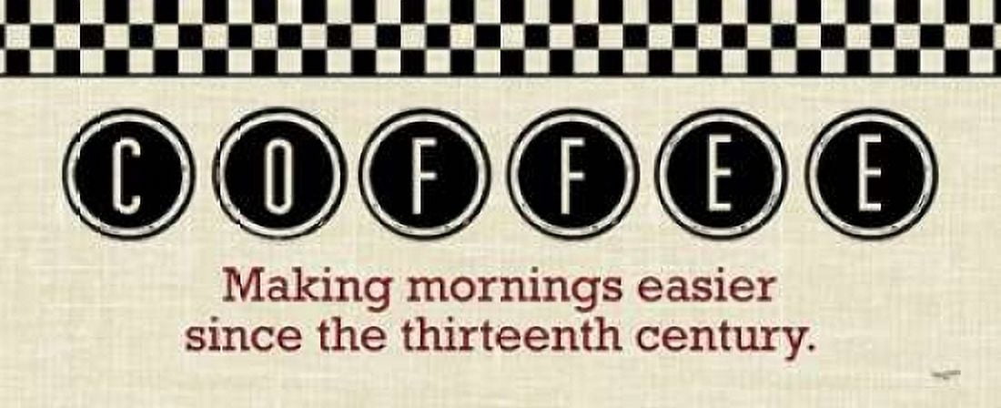 Checkered Kitchen Sign I Canvas Art - Tara Reed (10 x 20)