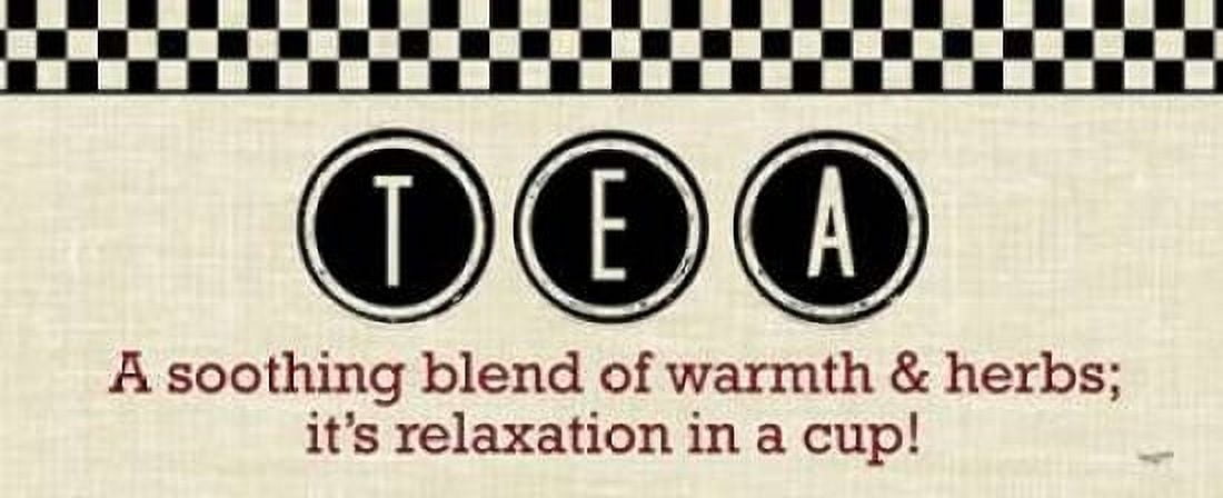 Checkered Kitchen Sign IV Canvas Art - Tara Reed (10 x 20)