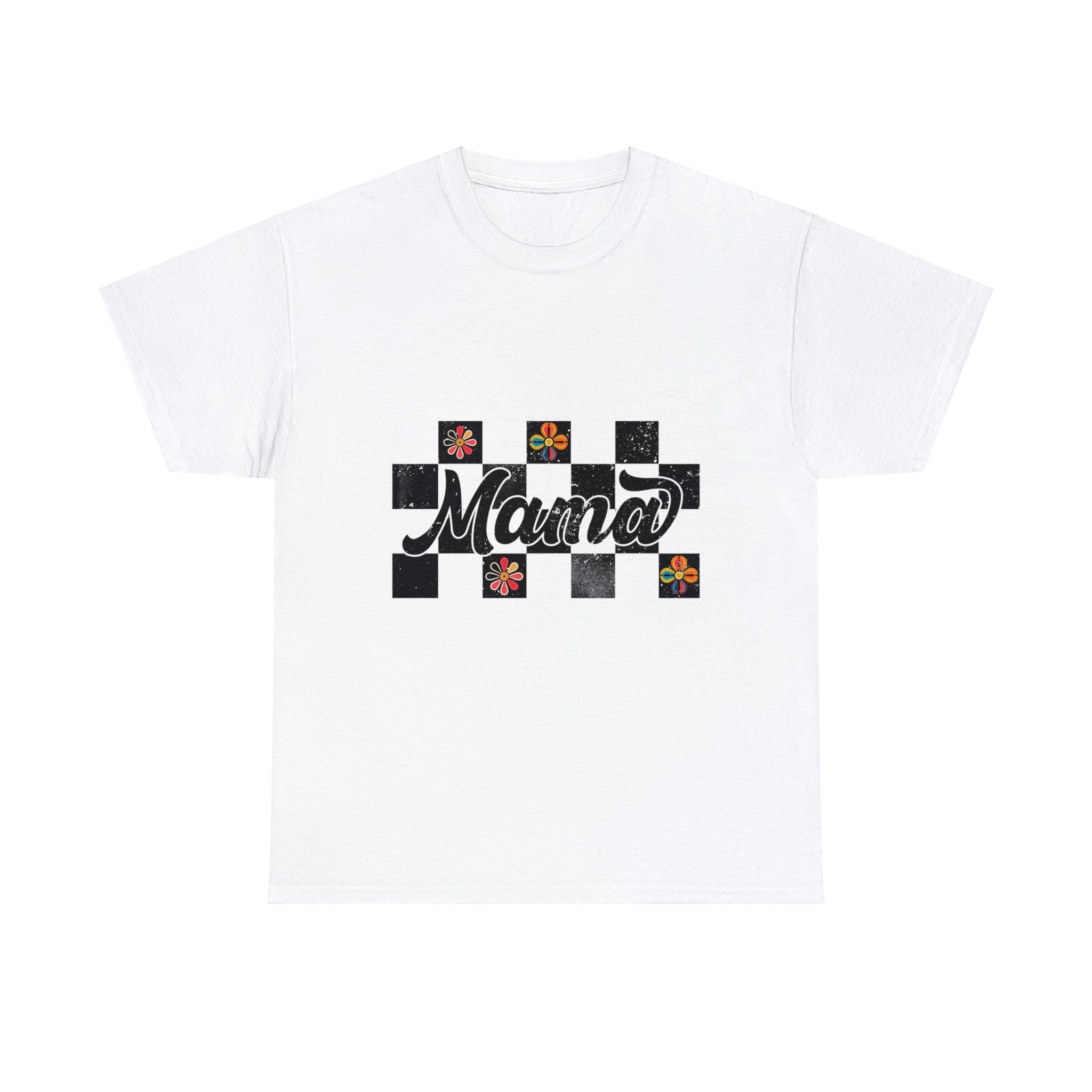 Checkered Mama Shirt, Retro Mama Shirt, Mother's Day Gift ID-0206