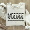 thumbnail image 1 of Checkered Mama Sweatshirt, Mama Sweatshirt, Mama Sweatshirt, Checkered Sweatshirt, Retro Mama Sweatshirt, Mother’s Day Sweater, Trendy Mommy TSHIRT All Size S-5XL, 1 of 5