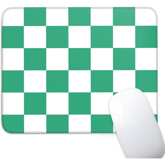 Checkered Mouse Pad,Small Mousepad for Desk Work Office 10"X8"