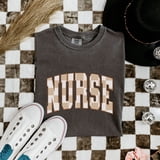 Checkered Nurse Shirt Varsity Nurse Crewneck Nurse Week Gifts Nursing ...