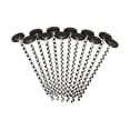 thumbnail image 1 of Checkered Pencil with Tire Topper - Stationery - 12 Pieces, 1 of 1