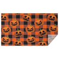thumbnail image 1 of Checkered Pumpkin Halloween Pattern Rectangle Tablecloth 60"x102",Waterproof Polyester Rectangle Table Cloth, Wipeable Spillproof Polyester Tablecloth for Dining, Camping, Indoor and Outdoor, 1 of 6