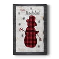 thumbnail image 1 of Checkered Snowman II Premium Gallery Wrapped Canvas - Ready to Hang, 1 of 9
