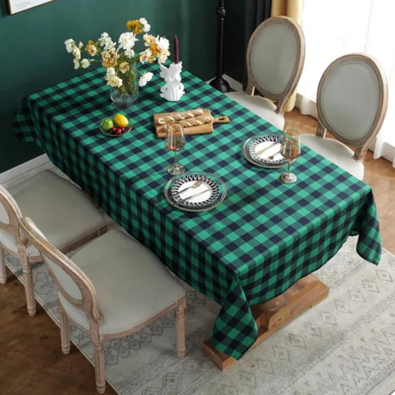 Checkered Tablecloth Kitchen, Wedding, Holiday Table Decoration Tablecloth, Outdoor Picnic Tablecloth