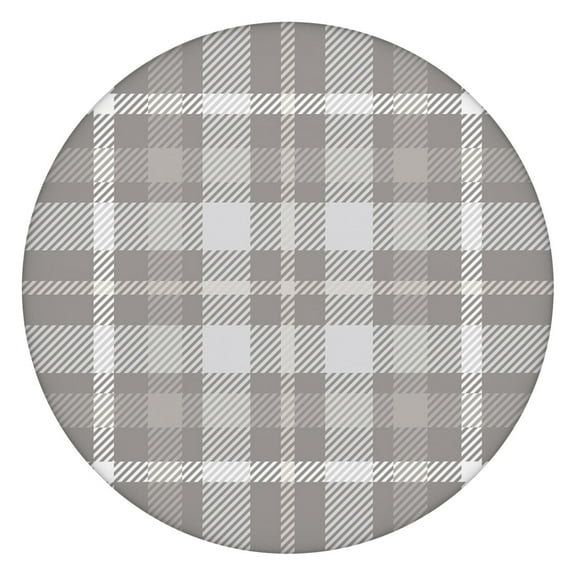 Checkered Tablecloth with Classic Buffalo Plaid Pattern, Retro Red and Black Design, Rustic Farmhouse Style for Kitchen or Dining
