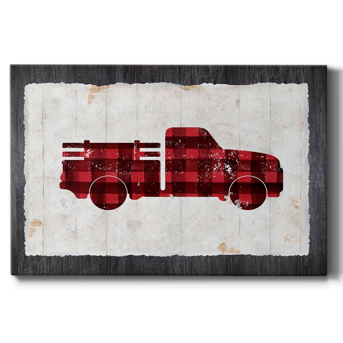 Checkered Truck- Gallery Wrapped Canvas