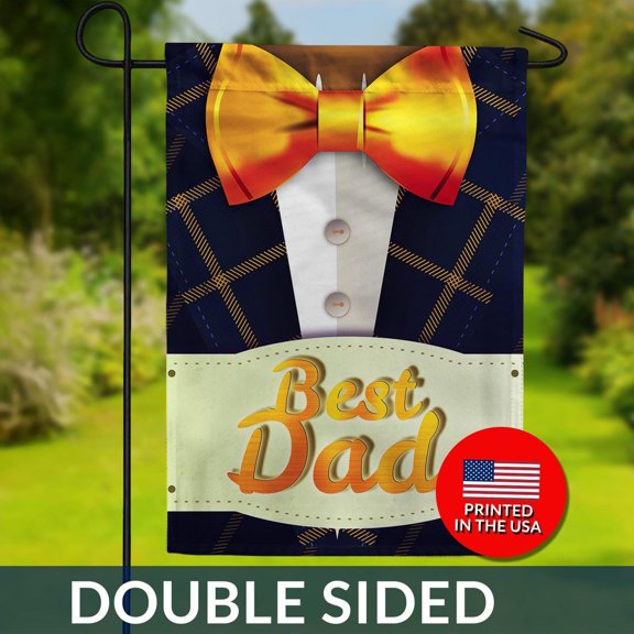 Checkered Vest Garden Flag Dapper Father's Day Dad Gift