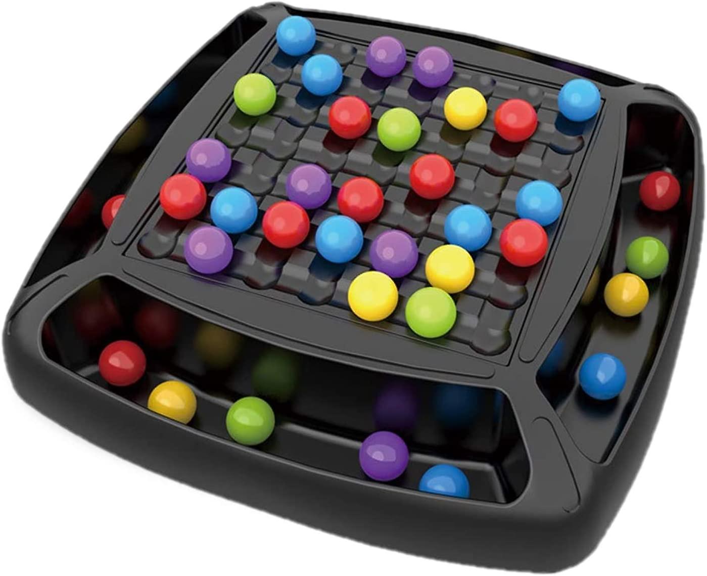 Checkers Board Game Rainbow Ball Elimination Board Game Logical