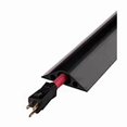 thumbnail image 1 of Cable Protector, 1 in H, 10 ft L, 3-1/4 in W, 1 Channel, Rubber, Black, 1 of 2