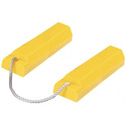 Checkers Industrial Safety Products AC3518-P Aviation Wheel Chock, 7.7 lbs.