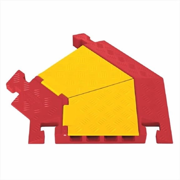 Checkers Industrial Safety Products CPT4X125-L-Y-O Linebacker Cable Protector Accessory, 16.2 lbs.