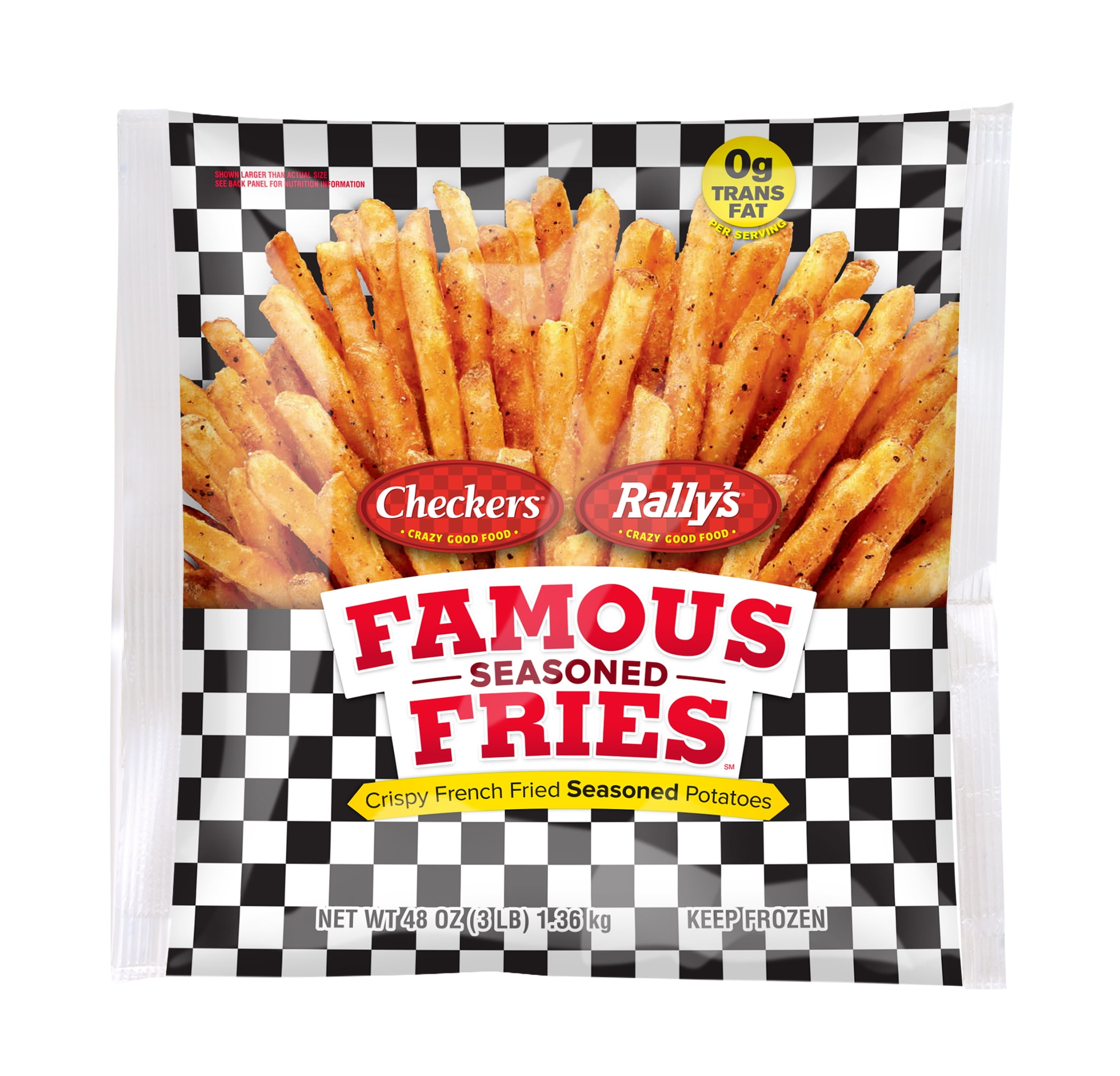 Checkers/Rally’s Famous Seasoned Fries 48 oz - Walmart.com