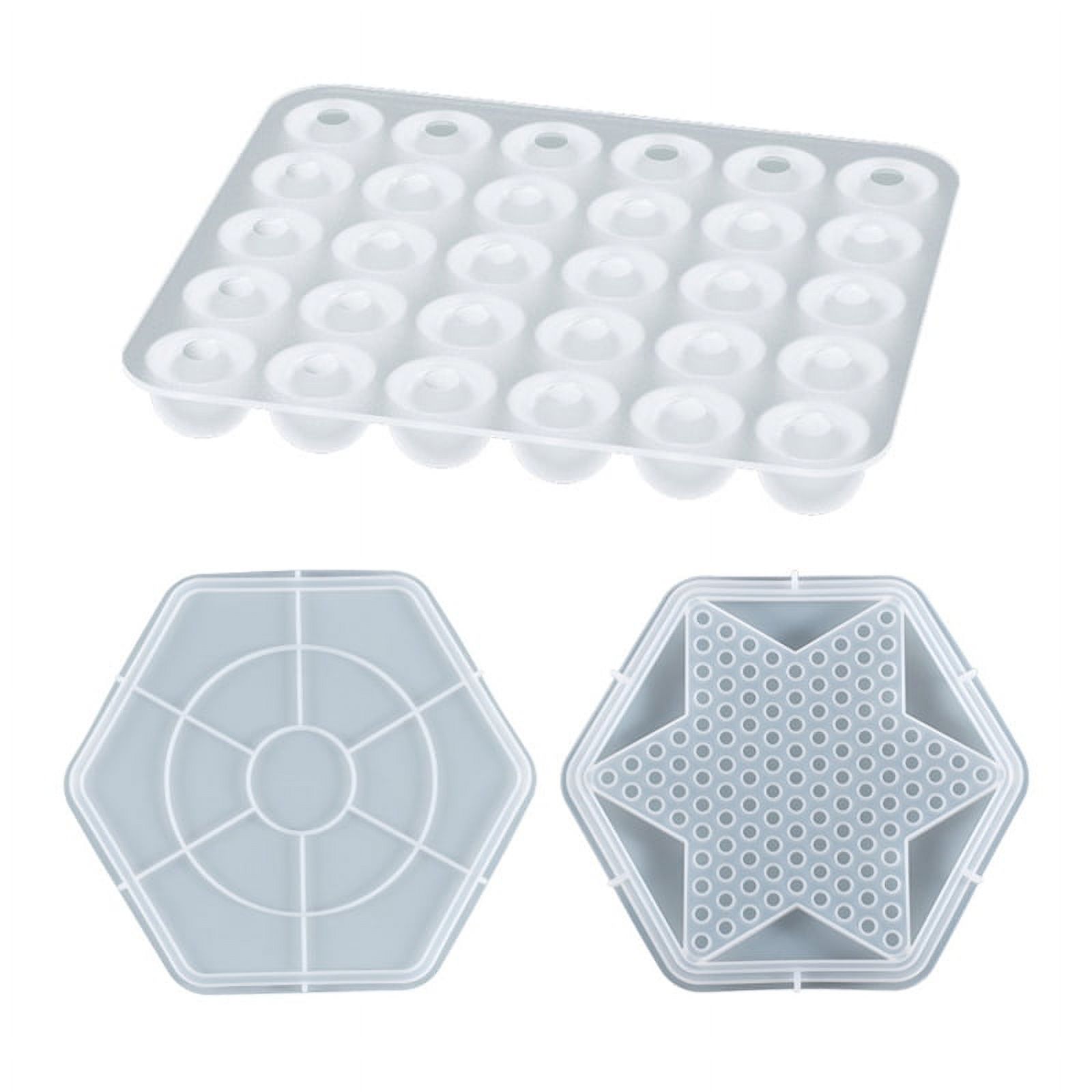 Checkers Silicone Mould DIY Crystal Epoxy Mold Threedimensional