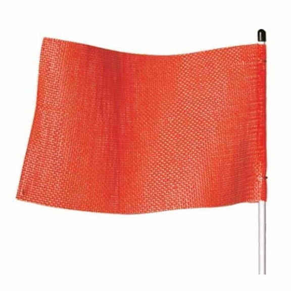 Checkers Warning Whip 7 ft x 11 1/2 in Nylon Mesh Outdoor Flag and Banner