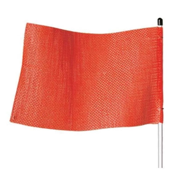 Checkers Warning Whip 7 ft x 11 1/2 in Nylon Mesh Outdoor Flag and Banner