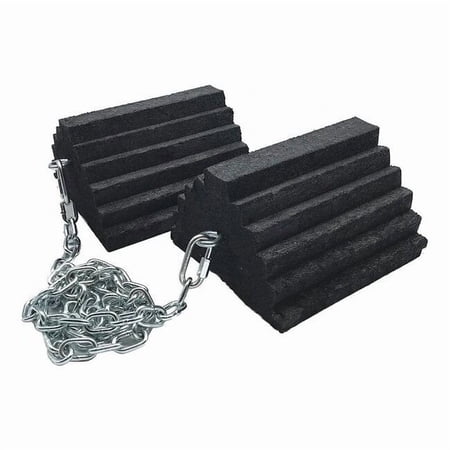 Checkers Wheel Chock,8" W x 12" D x 5" H,PR CH4121-12-CH5