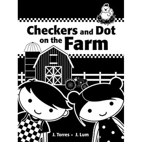 Pre-Owned Checkers and Dot: Checkers and Dot on the Farm (Series #3) (Board book)
