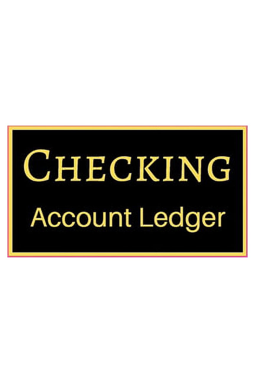 Checking Account Ledger 6 Column Payment Record, Record and Tracker