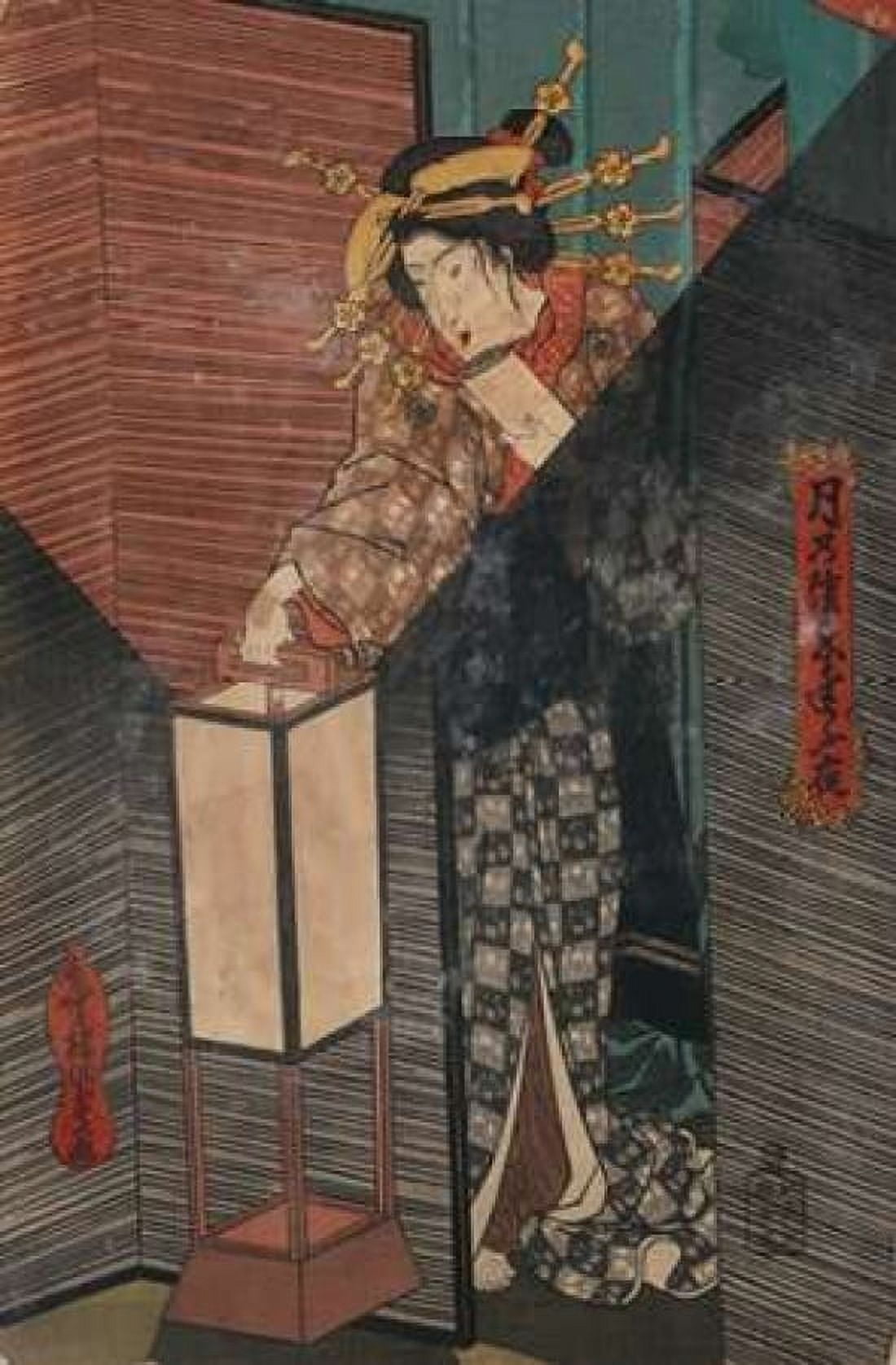 Checking the Lanterns 1850 Canvas Art - Unknown (24 x 36)