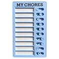 thumbnail image 1 of Checklist Board to Do List Boards,Plastic Chore Chart Memo Checklist Boards with Slider,7.87x4.72 inch Portable Daily Affairs Detachable Schedule Planner for Home Office Check Items (Blue), 1 of 9
