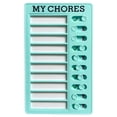 thumbnail image 1 of Checklist Board to Do List Boards,Plastic Chore Chart Memo Checklist Boards with Slider,7.87x4.72 inch Portable Daily Affairs Detachable Schedule Planner for Home Office Check Items (Green), 1 of 9
