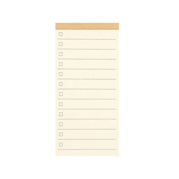 Checklist Notepad 50sheets Line of 12
