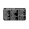 thumbnail image 1 of Checklist- On Aluminum Stock, Single Engine  Retrac. Gear & Vari. Prop. CKL-0106, 1 of 4