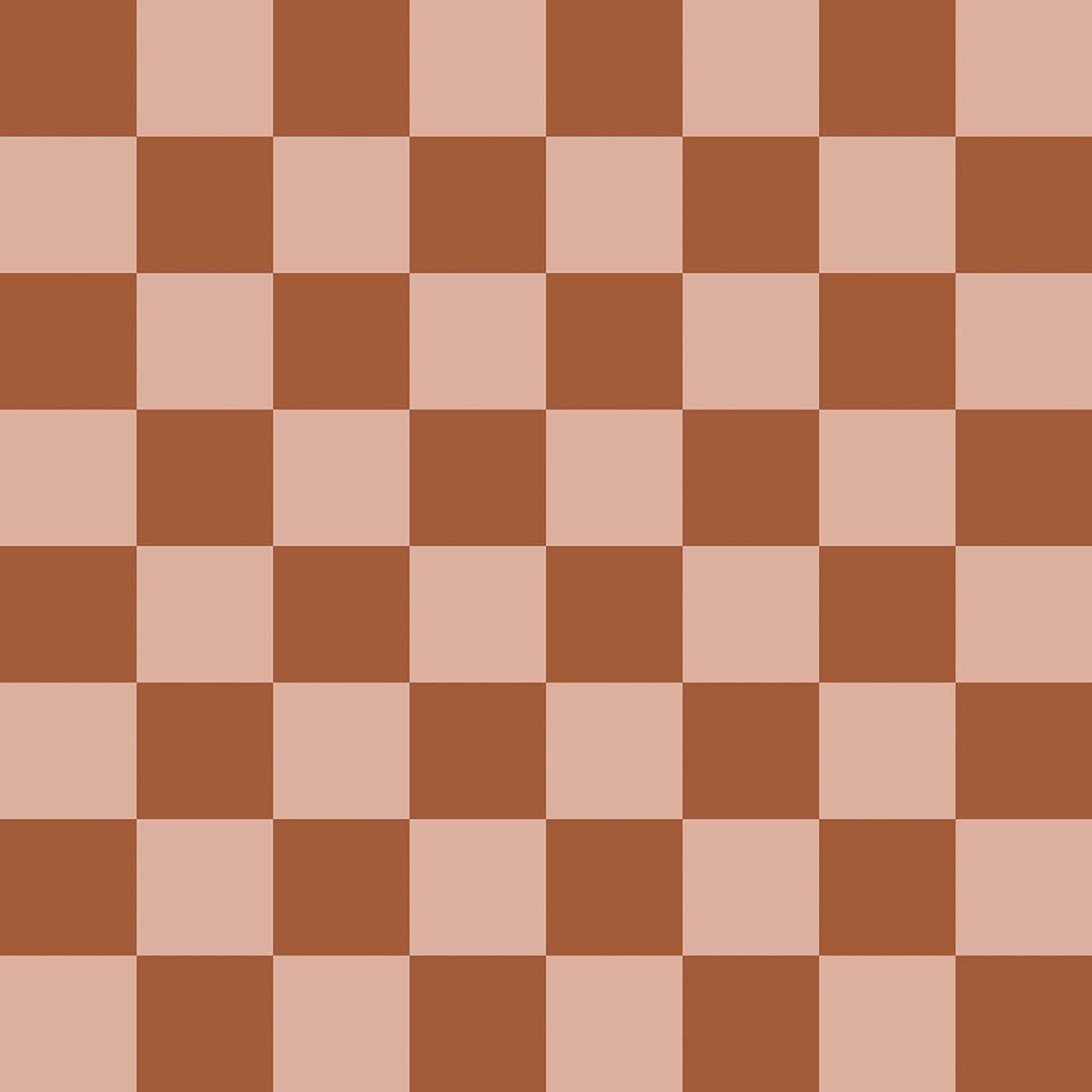 Retro Blush Checkered Peel and Stick Vinyl Wallpaper