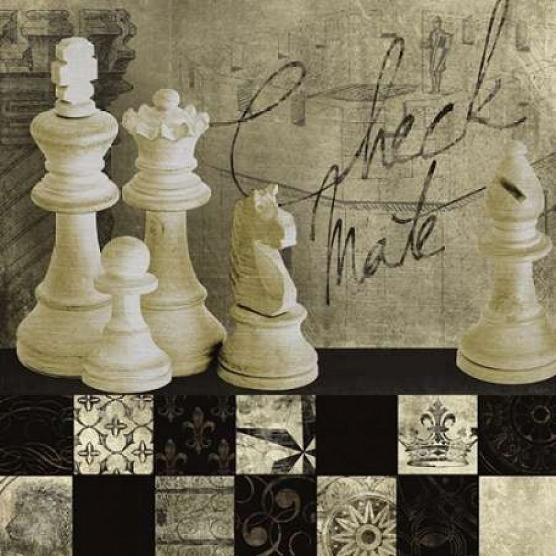 Checkmate Canvas Art - Katrina Craven (24 x 24)