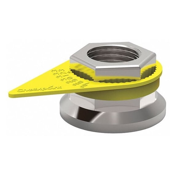 Checkpoint Loose Wheel Nut Indicator,40mm,Plastic CPY40MM