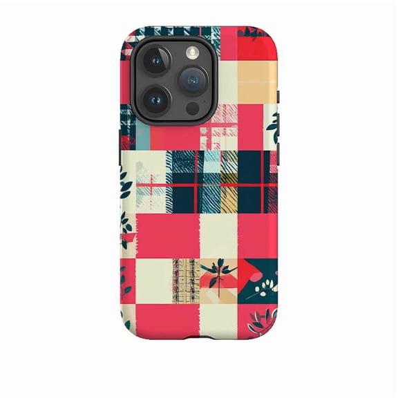 Checks and Balances Abstract Phone Case for iPhone 16 15 14 13 12 11 Pro Max
