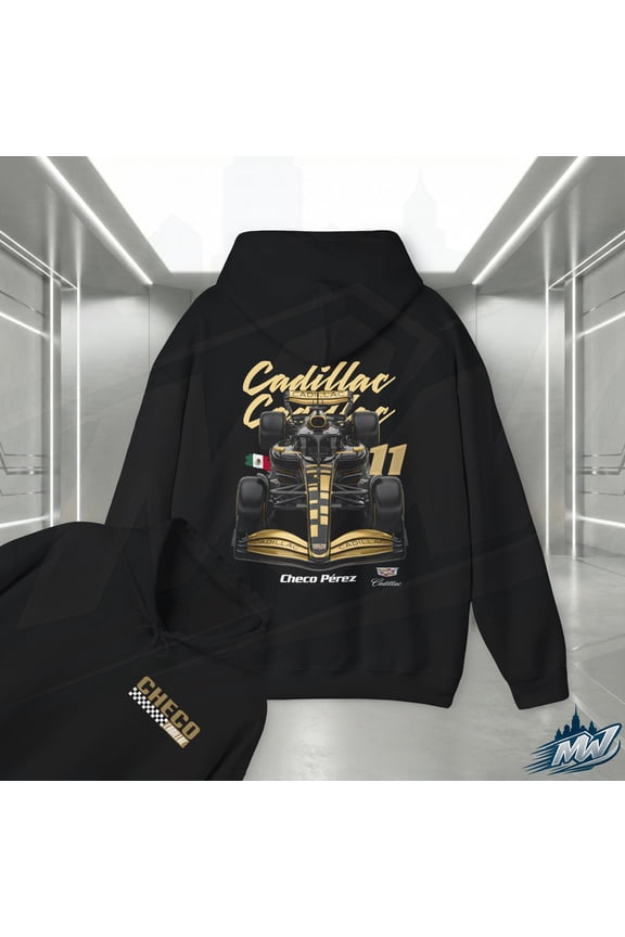 Checo Perez Cadillac 2026 Racing Driver Hoodie Formula One Merch F1 Fan Gift