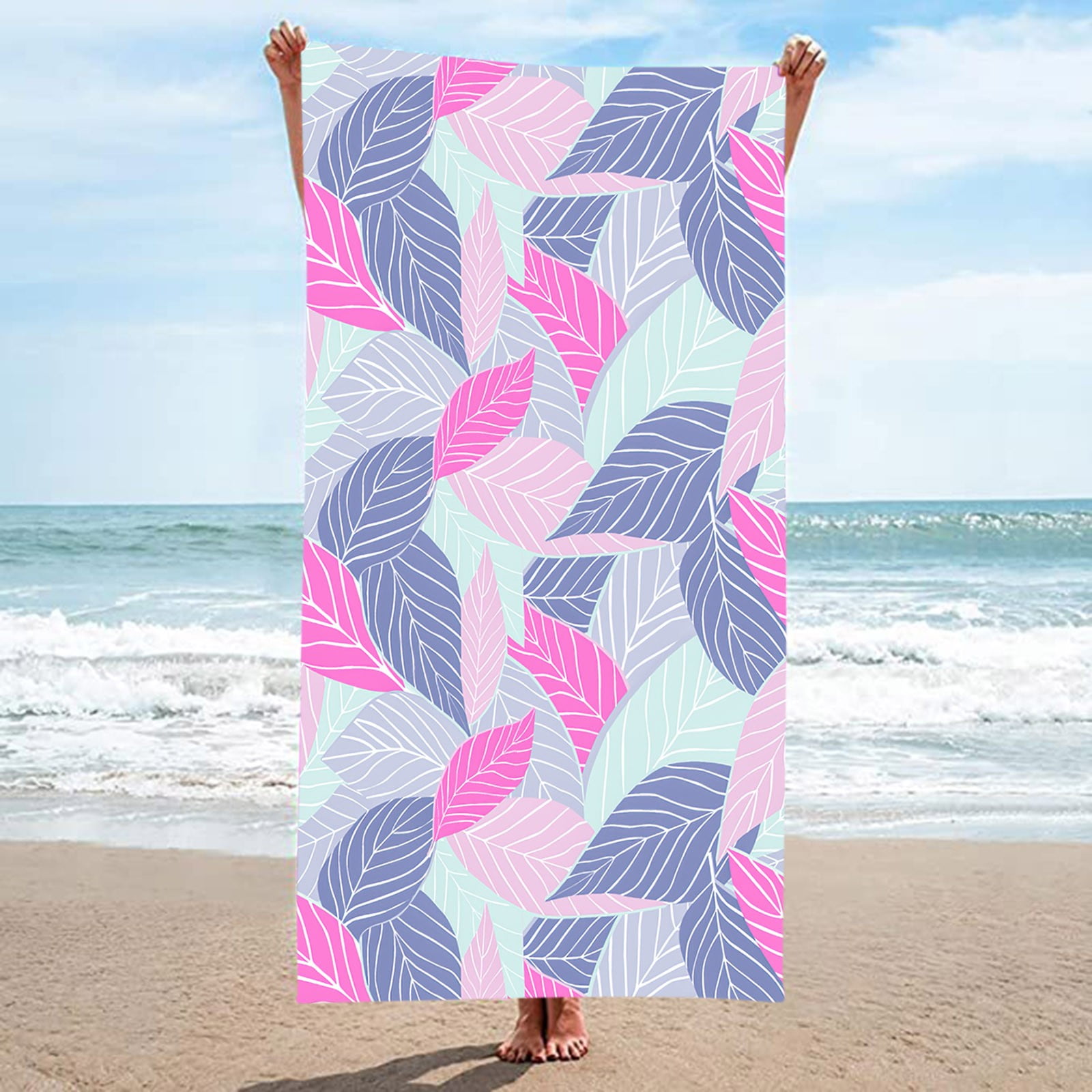 olkpmnmk Clearance Sale!Bath Towels,Microfiber Beach Towel ULTRA LIGHT