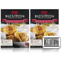 Cheddar Bay Biscuit Mix Bundle. Includes Two- 11.36 Oz Boxes of Red Lobster Cheddar Bay Biscuit Mix plus a BELLATAVO Fridge Magnet! Each Box of Red Lobster Cheddar Biscuit Mix Yields 10 Biscuits.