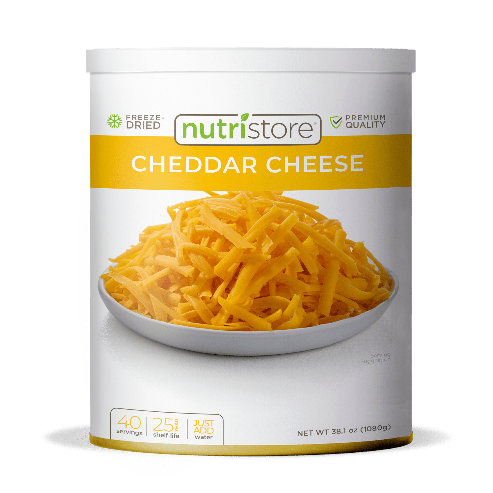 Cheddar Cheese Freeze Dried 10 Can